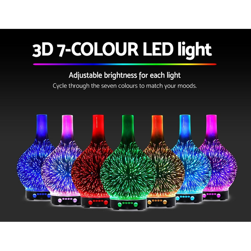 Aroma Diffuser 3D LED Light
