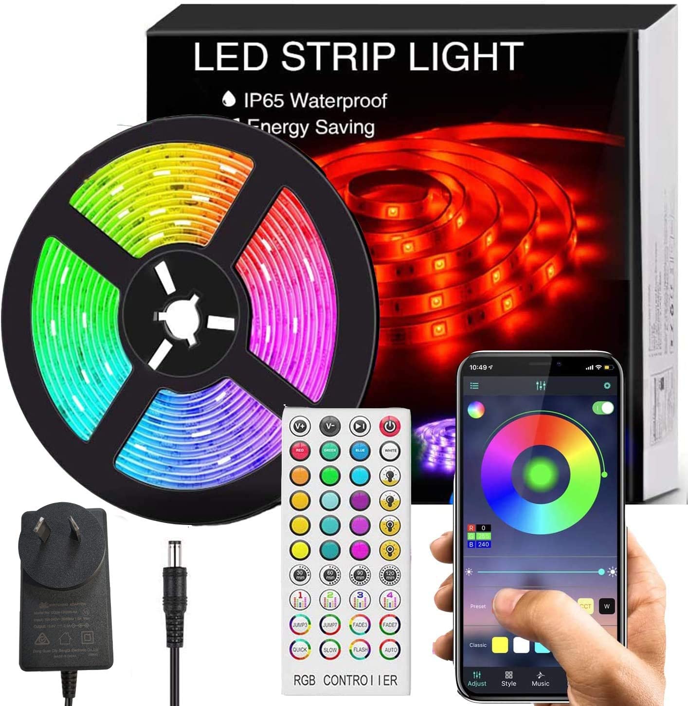 Led 5m store strip lights