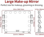 Hollywood Makeup Vanity Mirror with LED Lights
