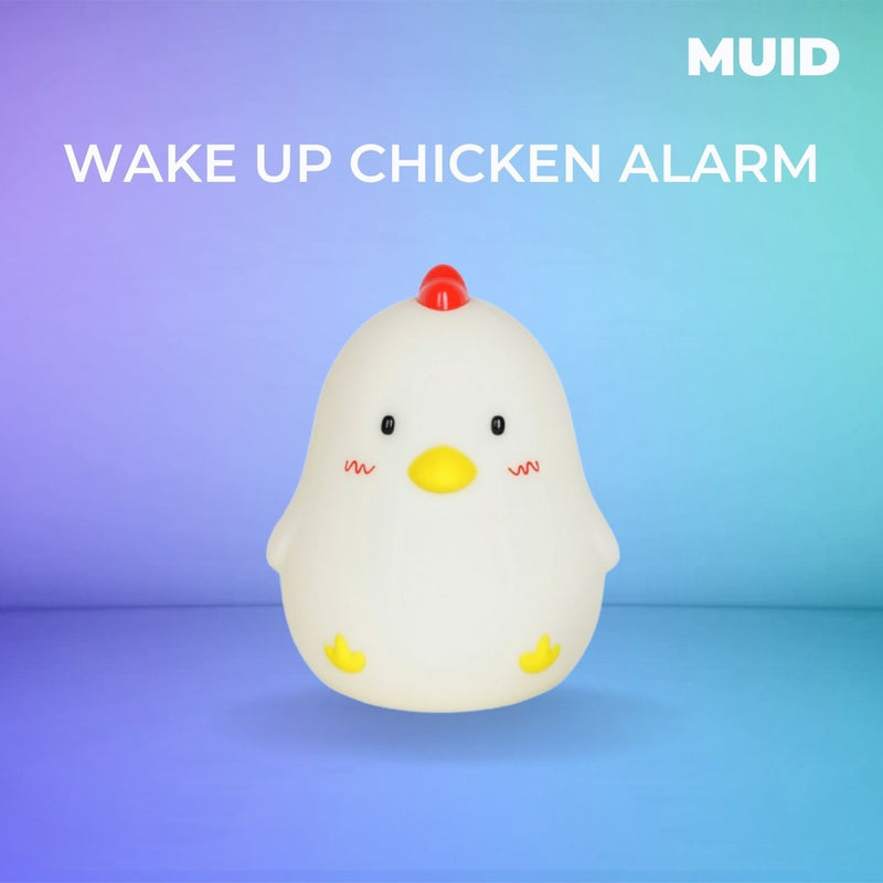 Muid Chicken Night Lamp Alarm Clock