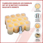 Flameless Candles LED Candles Set of 12